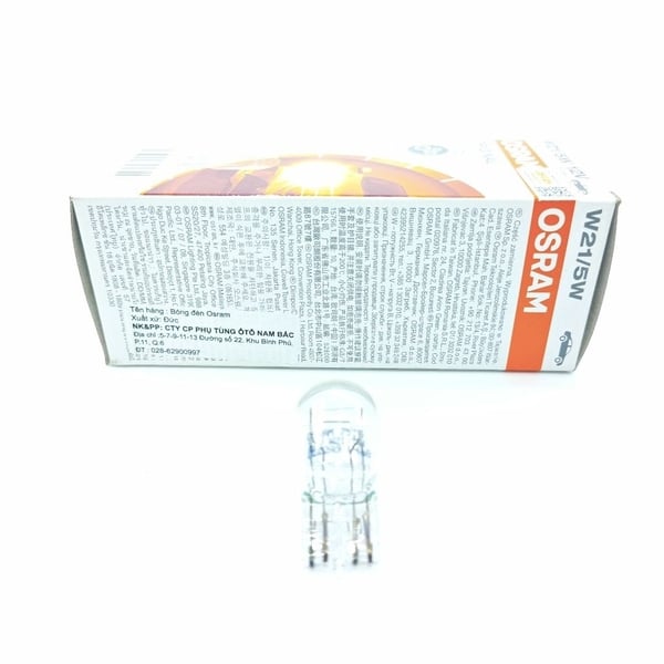  Bóng Đèn Chân Ghim Lớn 2 Tim OSRAM ORIGINAL W21/5W 12V 21/5W (7515) - Chính Hãng