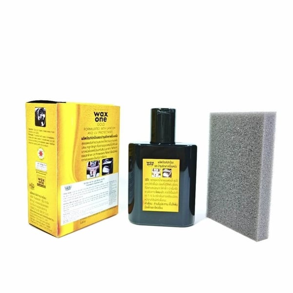 Wax One Gold 135ml - Chăm Sóc & Phục Hồi Độ Bóng Ghế Da Thái Lan