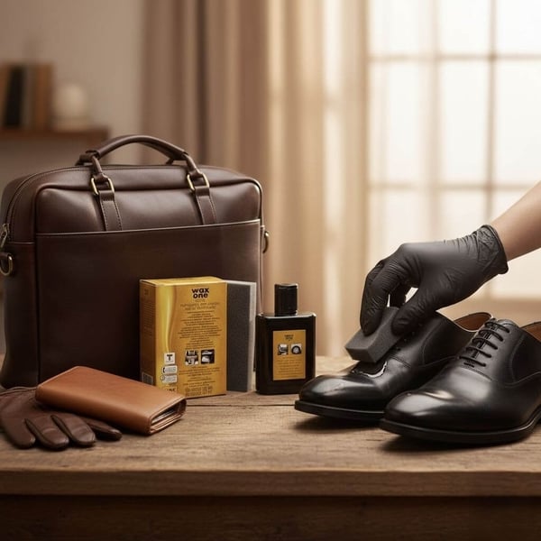 Wax One Gold 135ml - Chăm Sóc & Phục Hồi Độ Bóng Ghế Da Thái Lan