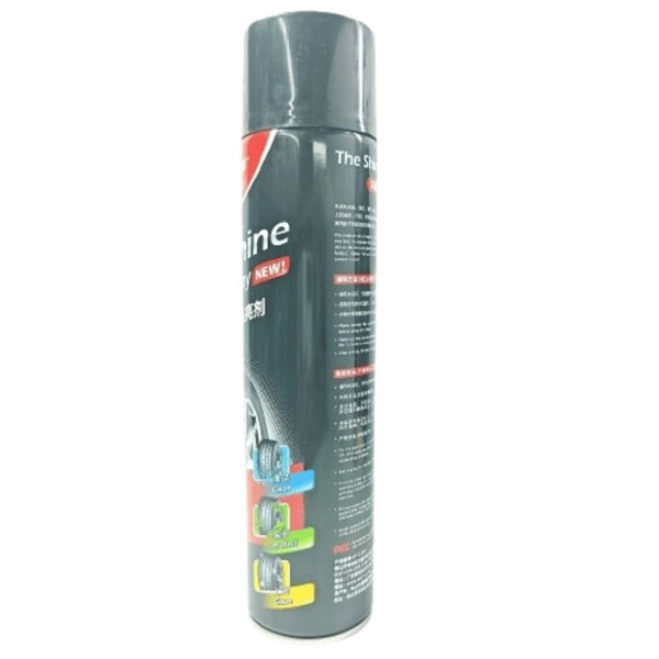 Chai Xịt Bóng Lốp Xe UFU Hot Shine Tyre Spray - Dưỡng Đen & Chống Rạn Nứt (720ml)