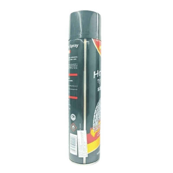 Chai Xịt Bóng Lốp Xe UFU Hot Shine Tyre Spray - Dưỡng Đen & Chống Rạn Nứt (720ml)