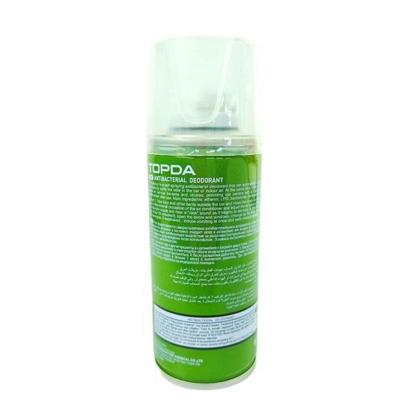 Chai Xịt Khử Mùi Kháng Khuẩn Tự Động TOPDA - Hương Trà Xanh Thiên Nhiên