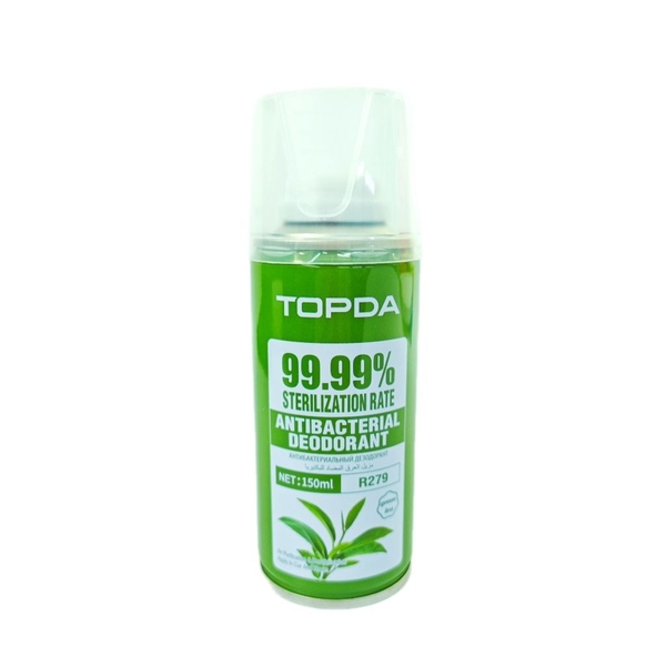 Chai Xịt Khử Mùi Kháng Khuẩn Tự Động TOPDA - Hương Trà Xanh Thiên Nhiên