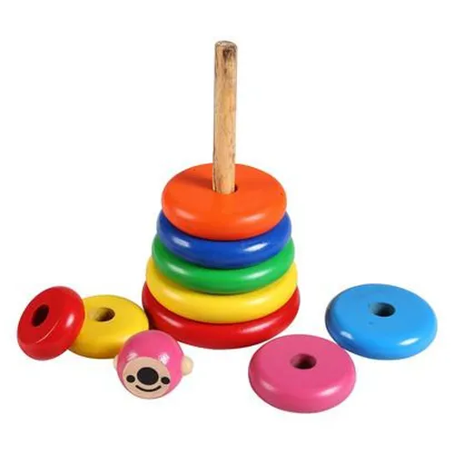 Đồ chơi tháp hề gỗ Etic