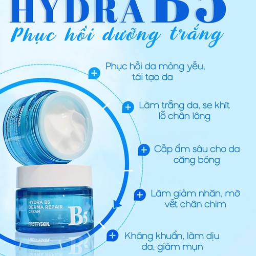 KEM DƯỠNG HYDRA B5 DERMA REPAIR CREAM PRETTYSKIN