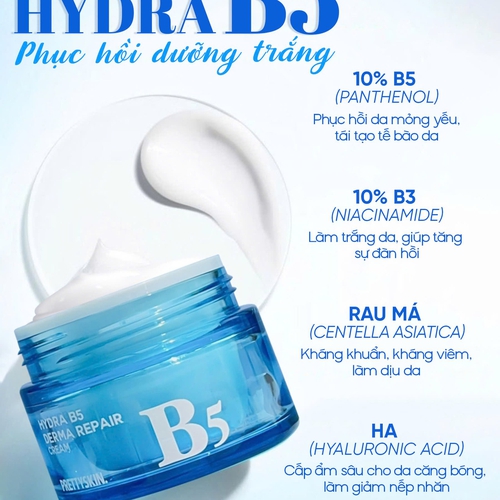 KEM DƯỠNG HYDRA B5 DERMA REPAIR CREAM PRETTYSKIN