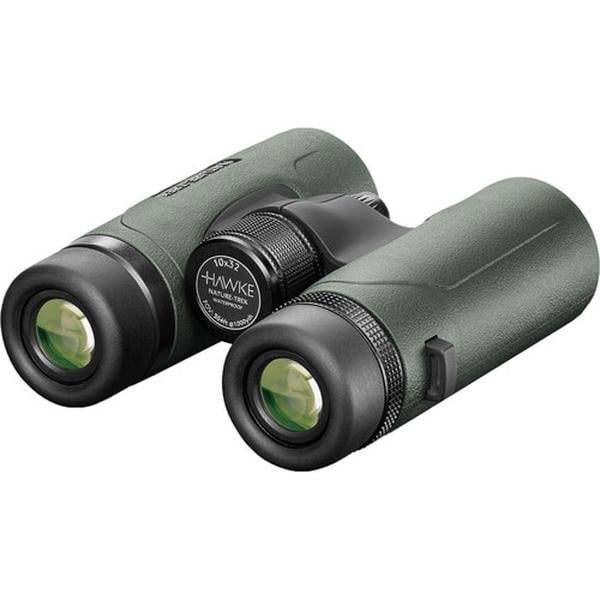 Ảnh Thấu kính ống nhòm Bushnell với lớp phủ FMC màu xanh lá đặc trưng