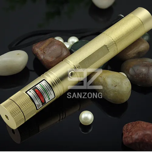 Đèn pin Lazer 303 vàng