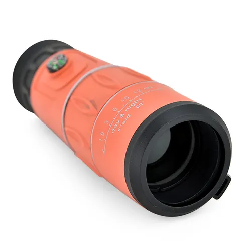 Ống nhòm Moge 10x55 có la bàn (Cam)