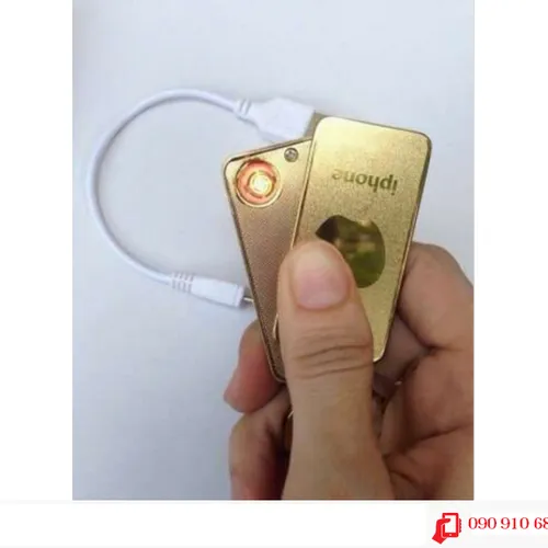 Bật lửa Dinuo Sạc USB hình táo