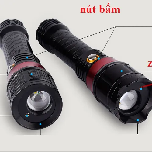 Đèn Pin Tích Hợp Laser 2 in 1