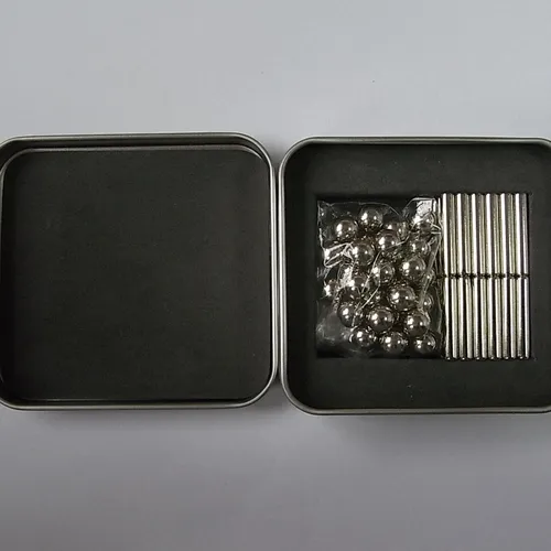 Nam Châm Xếp Hình Buckybars Thanh Và Bi