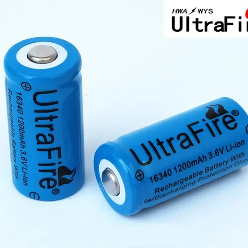 Pin sạc Ultrafire 16340