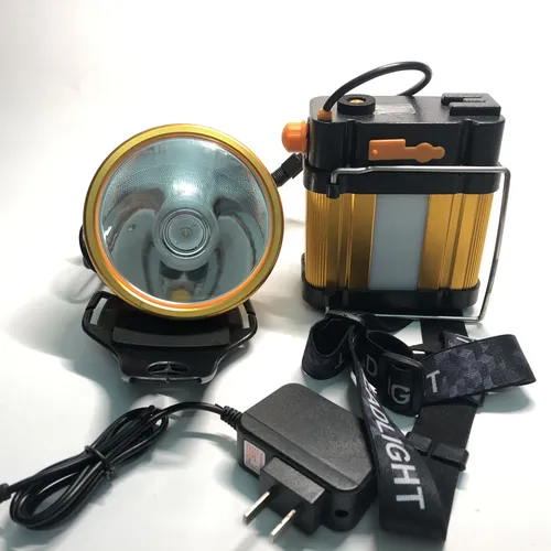 Đèn pin siêu sáng có hộp pin rời chiếu xa 500m