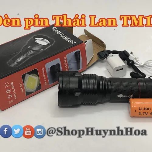 Đèn pin siêu sáng Thái Lan TM109