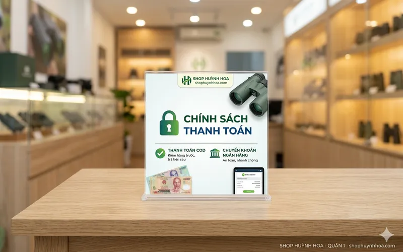 Chính sách thanh toán an toàn tại Shop Huỳnh Hoa