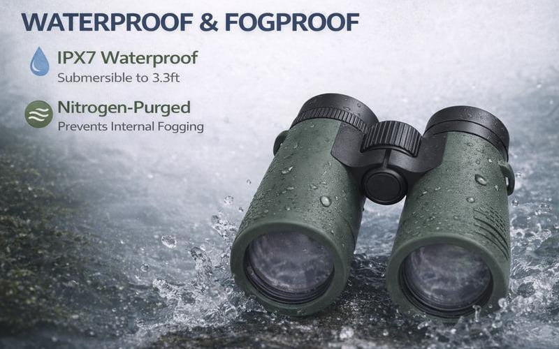 Tại sao ống nhòm bị mờ sương và cách chọn loại Fogproof chuẩn