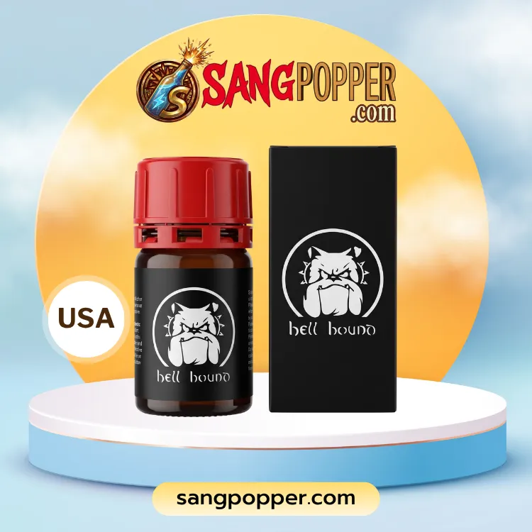 Popper Con Chó Đen Hell Bound 40ml - Đô Bạo Dâm Slave Bondage Popper con cho den Hell Bound 40ml do bao dam cho slave bondage choi bdsm manh
