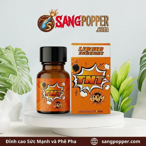 Popper TNT 10ml - Bùng Nổ Tẹt Ga, Hương Nam Tính Kích Thích Tột Độ