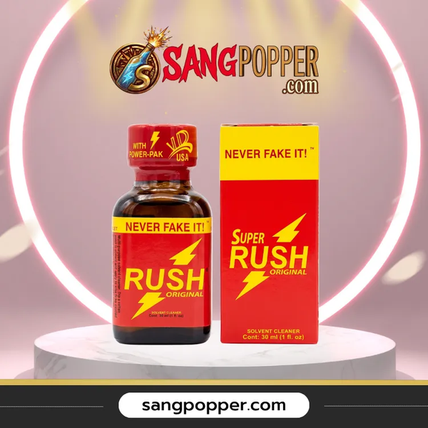 Popper Super Rush Original 30ml - Chuẩn PWD Hoa Kỳ, Đê Mê Tột Đỉnh