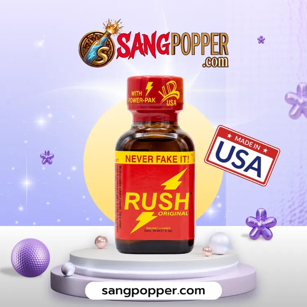 Popper Super Rush Original 30ml - Chuẩn PWD Hoa Kỳ, Đê Mê Tột Đỉnh