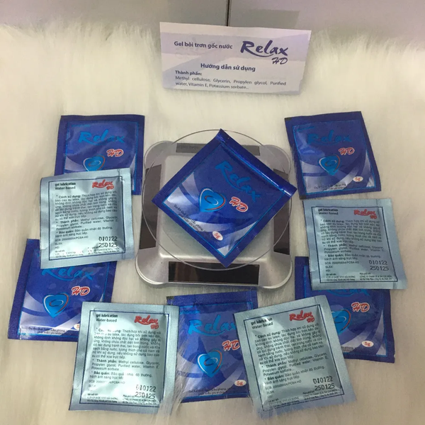 Gel Gói Bôi Trơn Relax Siêu Mát Lạnh