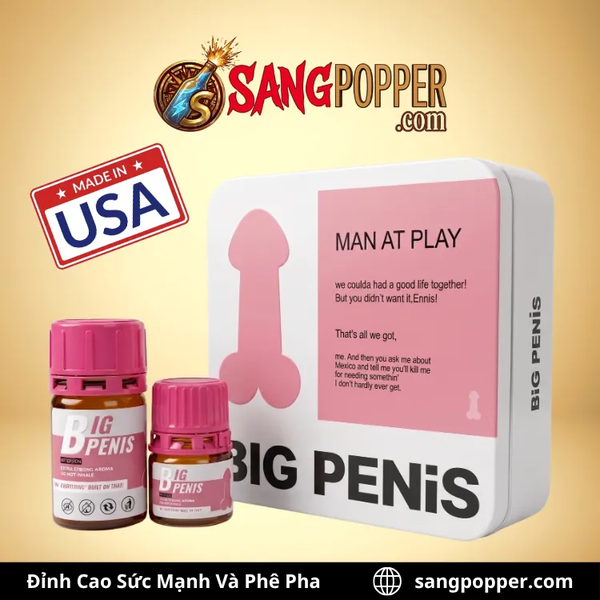 Combo Popper Big Penis - Extra Strong Bùng Nổ Ham Muốn Top Sung