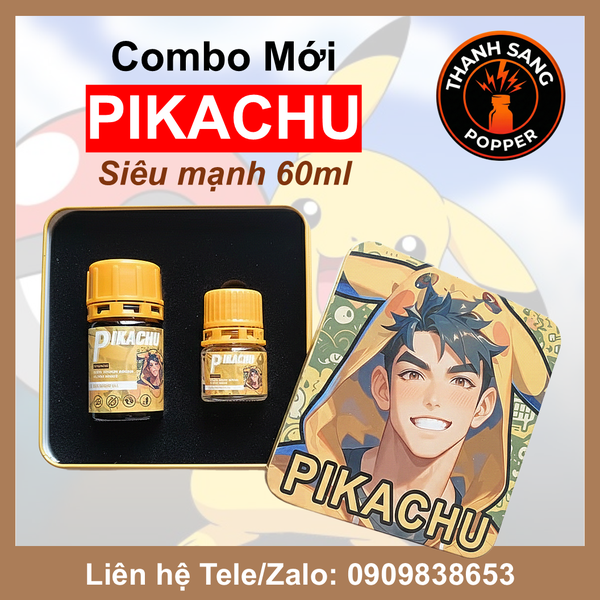 Combo Popper Pikachu Cho Cặp Đôi Nồng Nhiệt