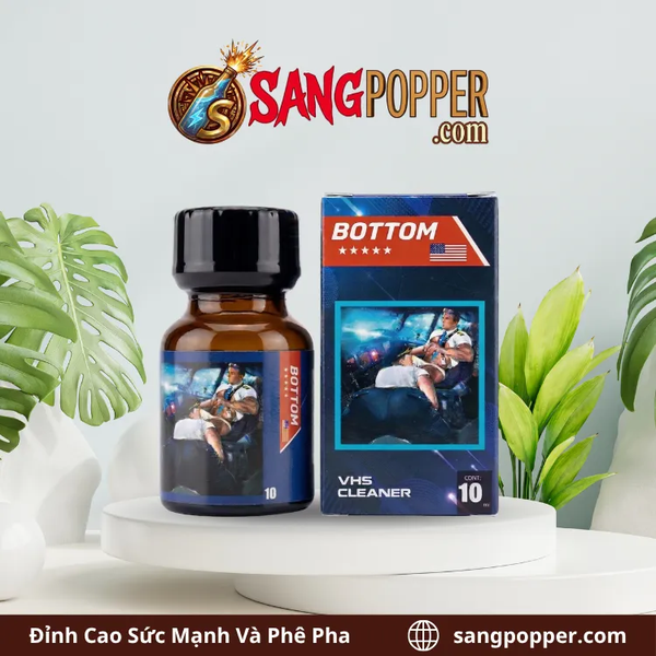 Popper Bottom 5 Sao 10ml - Phê Sâu Đầm Thắm, Mở Lối Trơn Tru