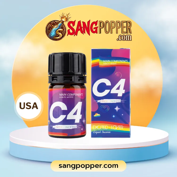 Popper C4 Violet 40ml - Kích Dục Bùng Nổ, Trị Lờn Tột Đỉnh Bạo Dâm