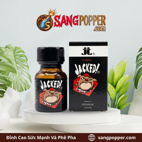 Popper Con Chó Jacked 10ml USA - Mùi Dâm Cực Mạnh Chơi BDSM