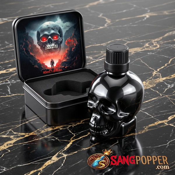 Popper Chai Đầu Lâu 40ml - Công Thức Siêu Mạnh Cho Người Nặng Đô