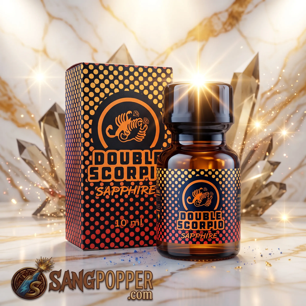 Popper Double Scorpio Sapphire 10ml Chính Hãng Giúp Bot Phê Thư Giãn