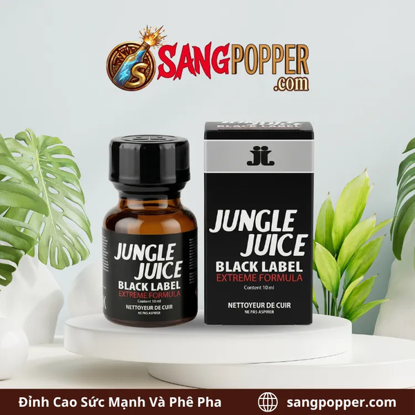 Popper Jungle Juice Black Label 10ml - Mùi Hương Nam Tính Mãnh Liệt