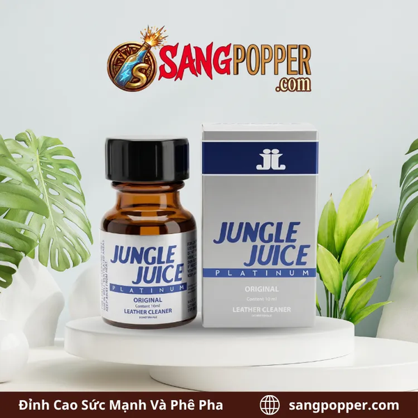 Popper Jungle Juice Platinum 10ml - Chính Hãng PWD Mỹ, Mạnh Và Êm
