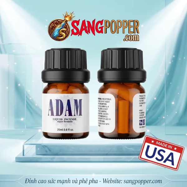 Popper Khô Adam USA 20ml Tăng Cường Bản Lĩnh Cho Top Cực Chiến