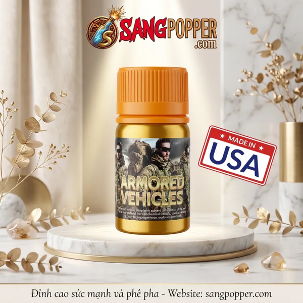 Popper Khô Armored Vehicles 40ml Đậm Đặc - Đổi Gió Outdoor Kích Thích