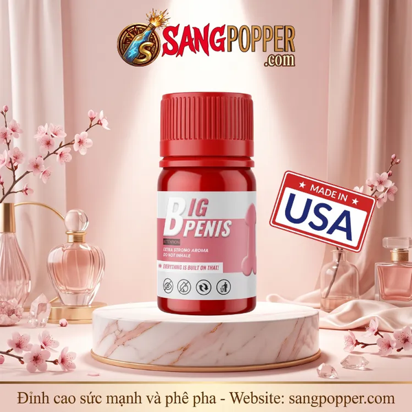 Popper Khô Big Penis 40ml Chính Hãng Extra Strong Cho Top Sung Mãn