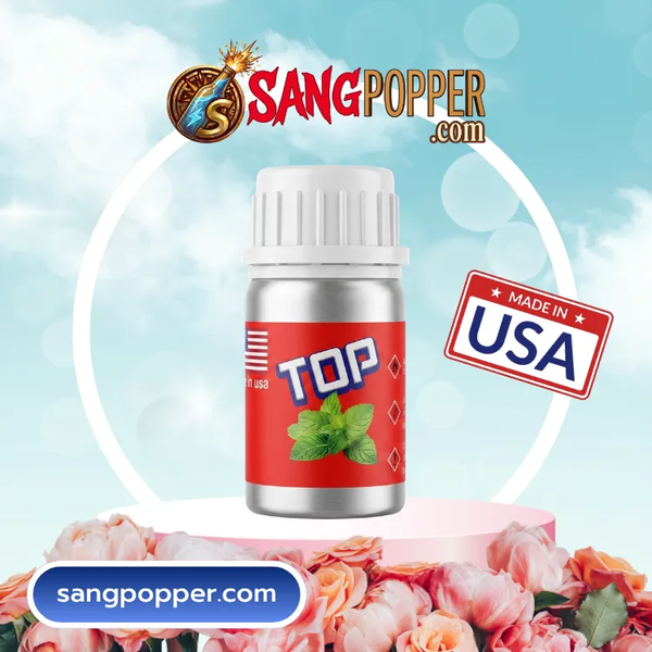 Popper Khô Top Bạc Hà 40ml - Mạnh Mẽ Bền Bỉ Dập Thâu Đêm Cực Phê