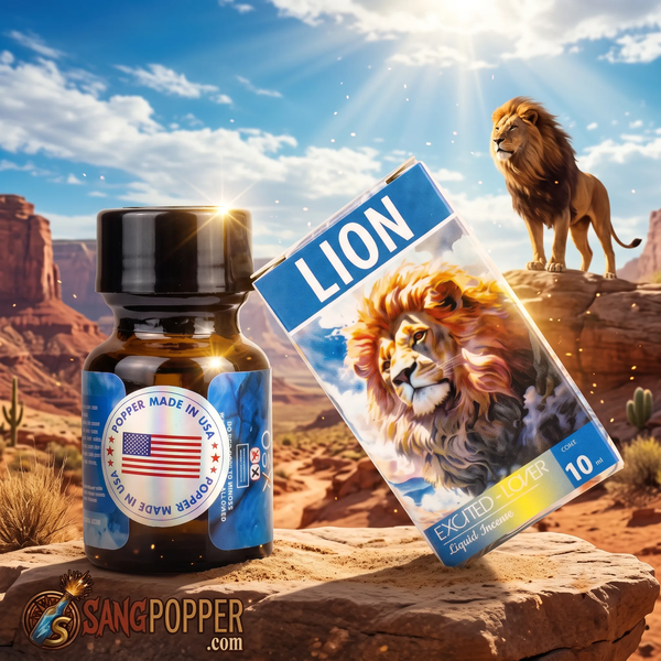 Popper Lion 10ml USA Cho Top Bản Lĩnh Mang Sức Mạnh Dập Tơi Bời