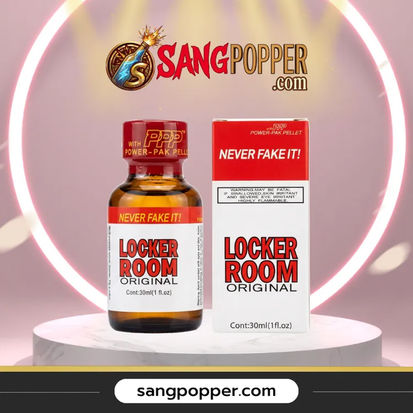 Popper Locker Room 30ml USA - Dòng Cổ Điển An Toàn Cực Mạnh Mẽ