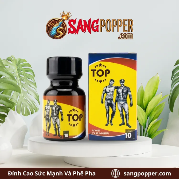 Popper Top Vàng Mạnh Bạo 10ml - Tăng Sung Mãn, Thăng Hoa Suốt Đêm