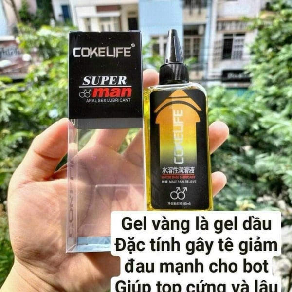 Gel Bôi Trơn Hậu Môn Giảm Đau