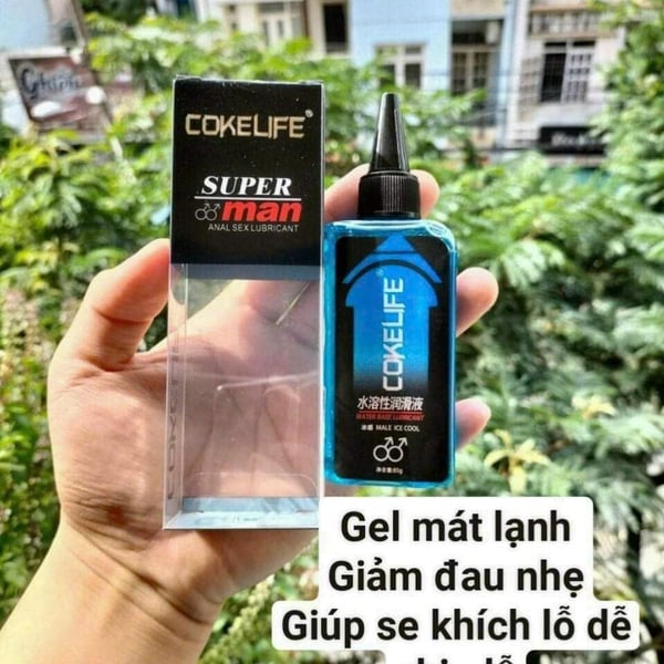 Gel Bôi Trơn Hậu Môn Mát Lạnh
