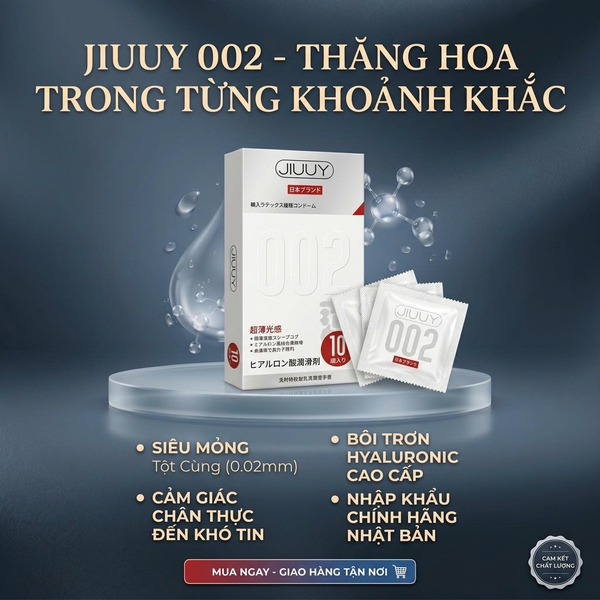 Bao Cao Su 0.02 Platinum Siêu Kích Thích