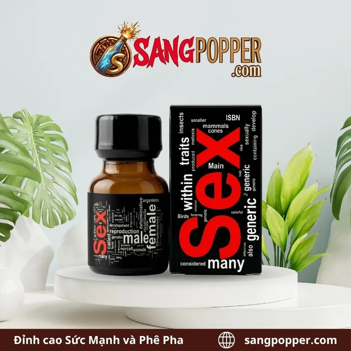 Popper Sex 10ml Cho Cặp Đôi - Bí Quyết Yêu Không Đau