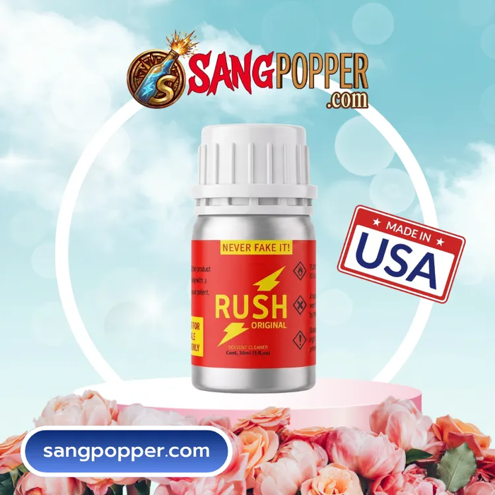Popper Khô Super Rush Original PWD - Chính Hãng Mỹ, Phê Sâu Cực Đỉnh