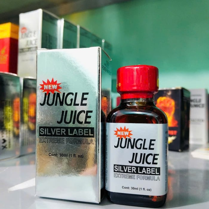 Popper Jungle Juice Siver Label 30ml
