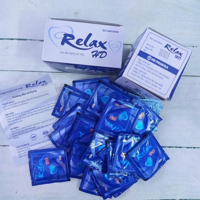 Gel Gói Bôi Trơn Relax Siêu Mát Lạnh
