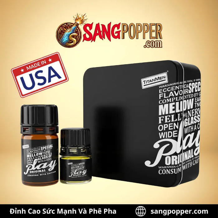 Combo Popper Titanmen Black - Đẳng Cấp Top Mạnh, Vũ Khí Cực Sung